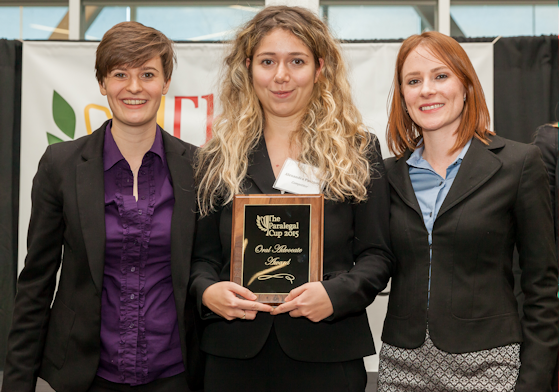Alexandra Portnoy - Seneca College, 2015 Paralegal Cup 2nd Top Distinguished Oral Advocate Award