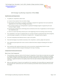 Official 2014 Competition Rules