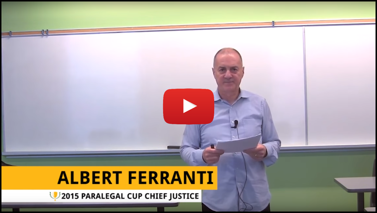 Albert Ferranti's Judges Session