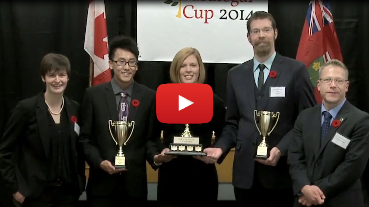 The 2014 Paralegal Cup Final Moot Round